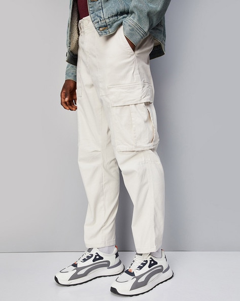 Lagos Textured Nylon Snap Cargo Pants - White | Fashion Nova, Mens Pants |  Fashion Nova
