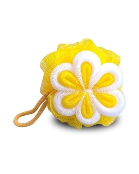 Oval Loofah Mesh Bath Shower Sponge Shower Ball