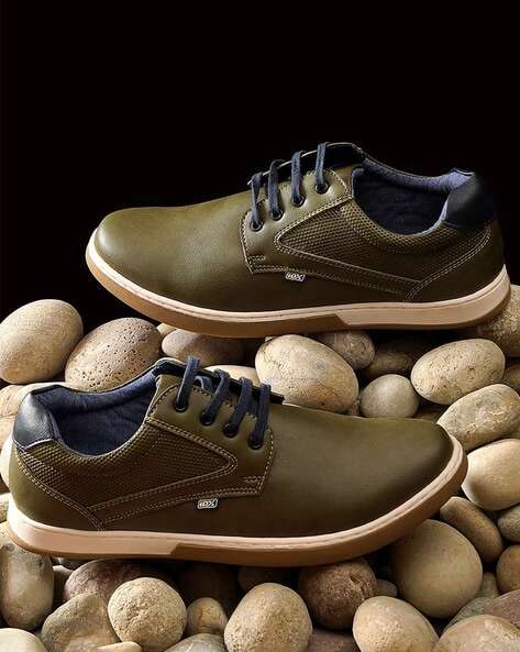 Id men's store leather casual shoes