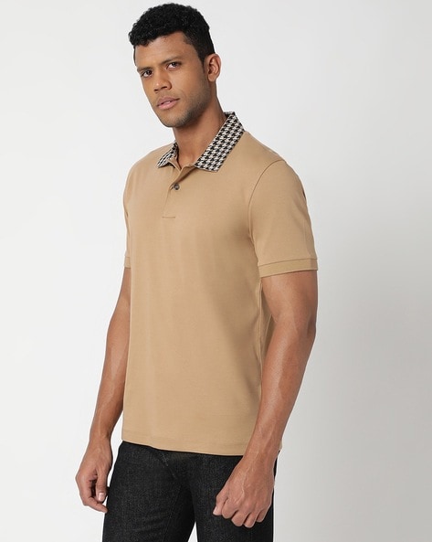 Mercerised cotton polo clearance shirts