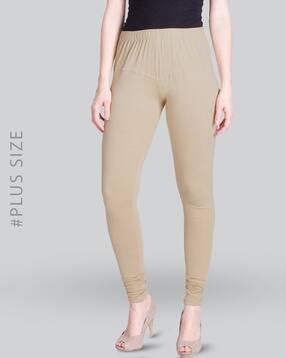 lyra Plus Size Cotton Stretchable Churidar Leggings-picture-43