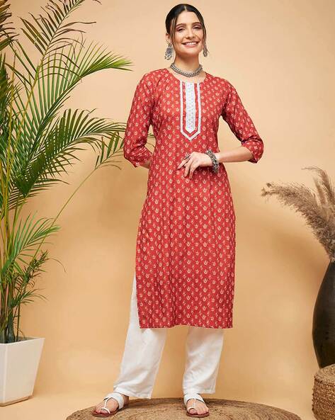 Buy Straight Pants Suits for Women Online in India