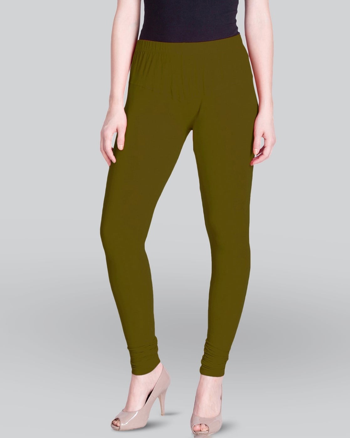 Buy Green Leggings for Women by LYRA Online