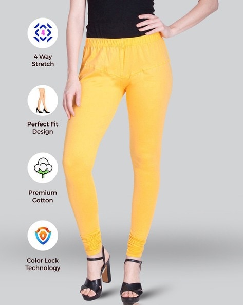 Buy Oh So Soft Solid and Print Youth Girls and Youth Plus Size Leggings,  Yellow, 12 at Amazon.in