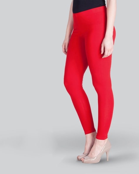 Buy Lux Lyra Ankle Length Legging L138 Squash Orange Free Size Online at  Low Prices in India at Bigdeals24x7.com