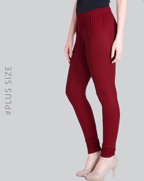 Buy Guess women plain stretchable flounce hem leggings black Online |  Brands For Less