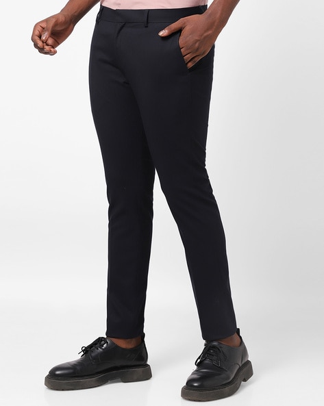Low-waisted pull-on trousers - Black - Ladies | H&M