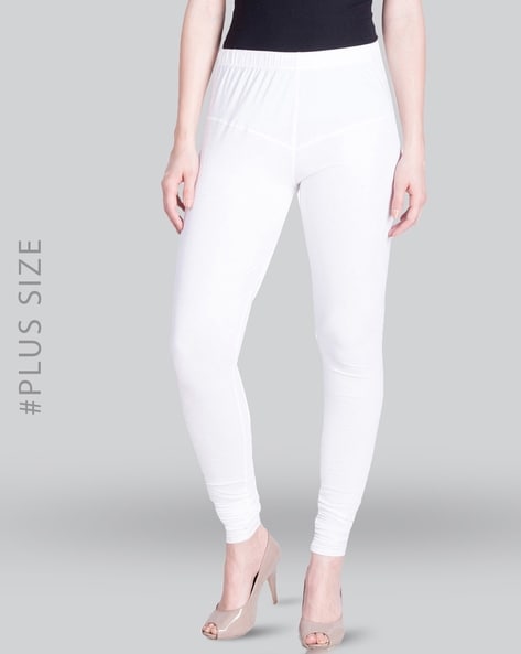 Buy Plus Size Store Women White Soft Leggings (34) Online at Best Prices in  India - JioMart.