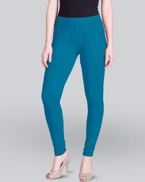 Buy Turquoise Leggings for Women by LYRA Online - Main Image