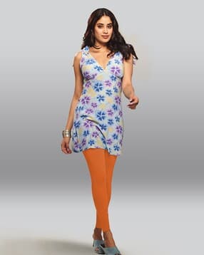 lyra Ankle-Length Leggings with Elasticated Waist-picture-10