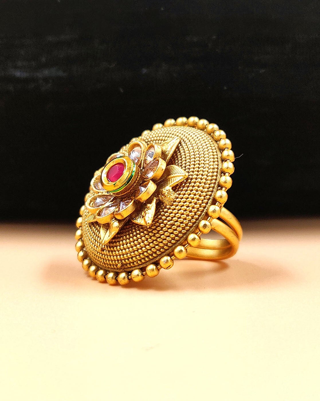 Tanishq Royal Traditional Gold Ring Price Starting From Rs 20,717. Find  Verified Sellers in Panipat - JdMart