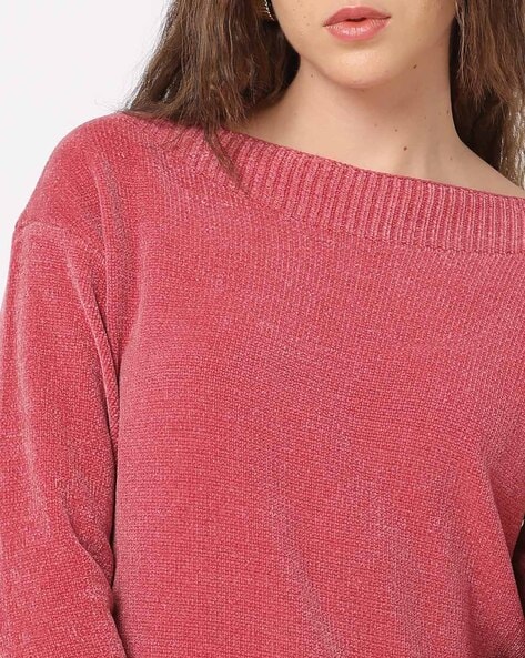 Buy Pink Sweaters & Cardigans for Women by DNMX Online