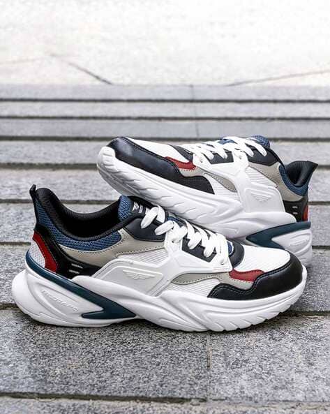 RED TAPE Round-Toe Casual Shoes with Lace Fastening