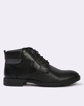 Mens Black Boot at Rs 2299/pair, Gents leather Boots in Balotra