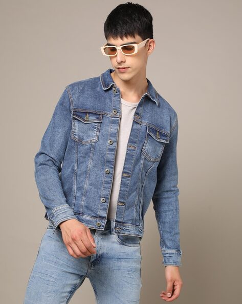 Spykar denim clearance jacket