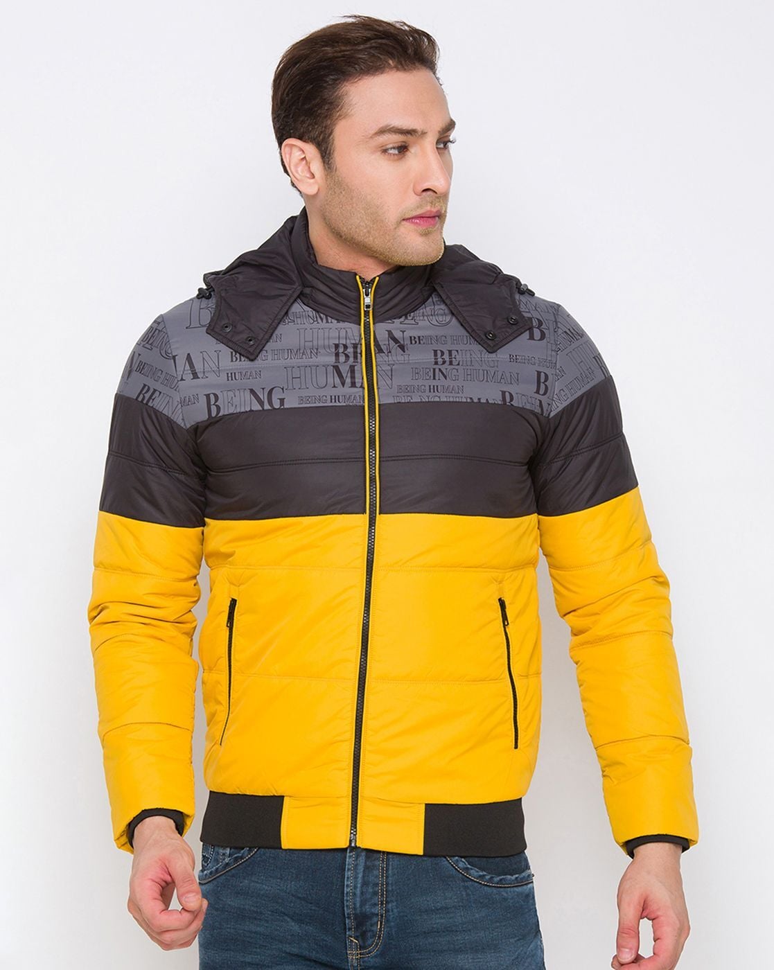 Buy Being Human Men Full Sleeve Reversible Jacket Online