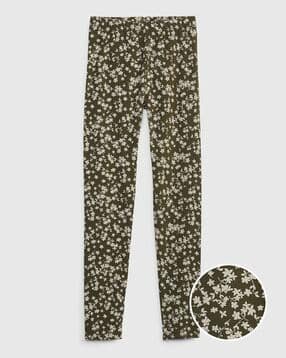 gap kids Floral Print Leggings with Elasticated Waistband-picture-39