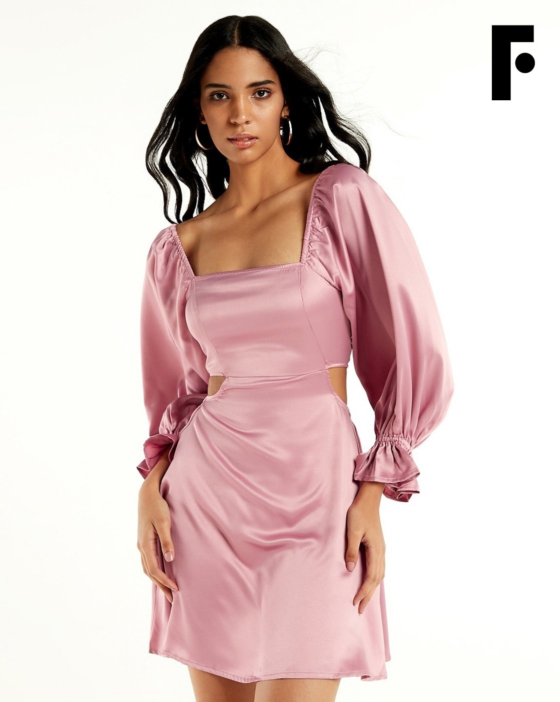 Buy Gold Satin Plain One Shoulder Dress For Women by Naintara Bajaj Online  at Aza Fashions.