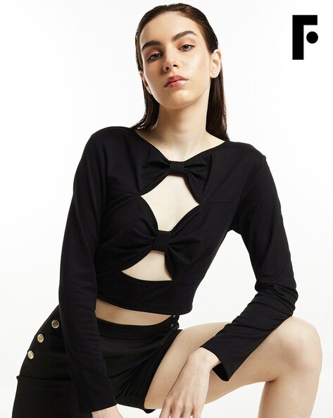 Buy Black Tops for Women by FOUNDRY Online