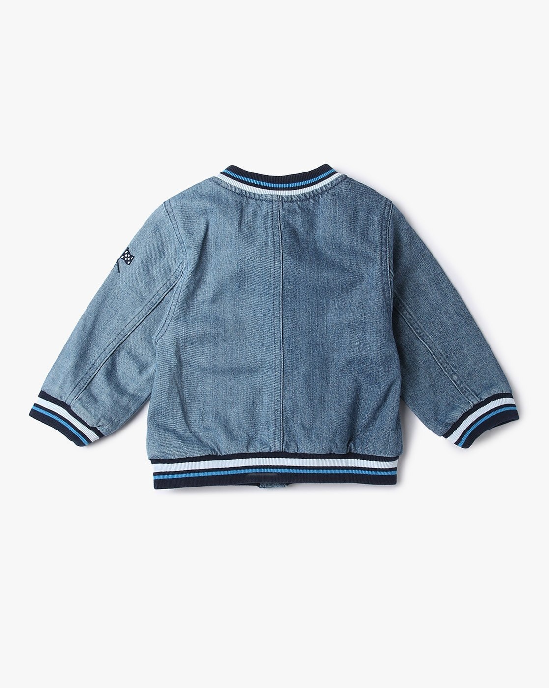 Kids personlised Denim Jacket – Paris Embroidery