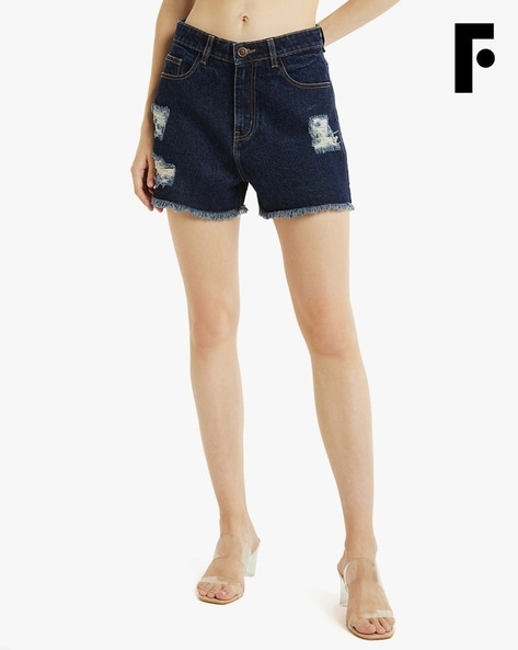 Denim Shorts - Buy Denim Shorts online in India