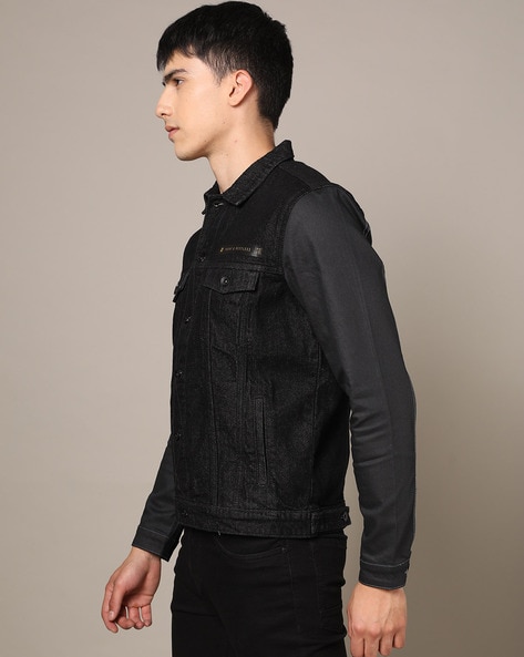 Spykar sleeveless outlet jacket