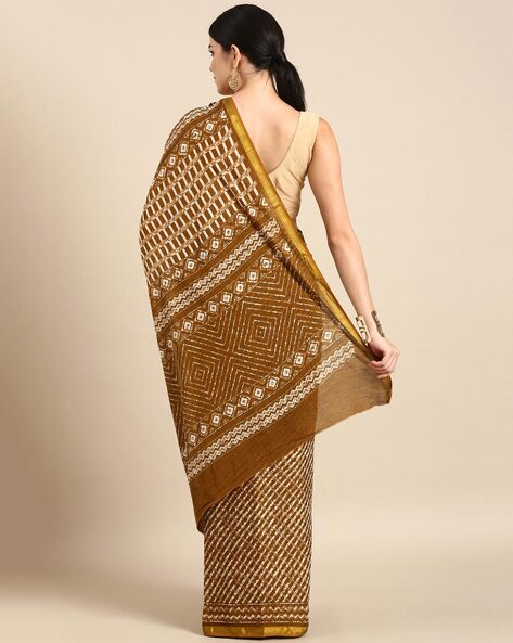 Buy Yellow Sarees for Women by Kalyan Silks Online