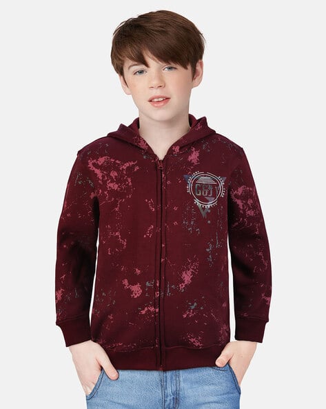 Ajio Jaket Denim Maroon Maroon Jacket French Connection Puffer