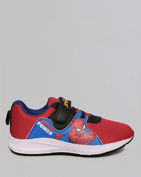 Spiderman cheap velcro shoes