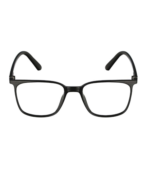 Mens black cheap square frame glasses