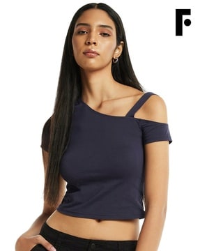 Buy Navy Blue Tops for Women by FOUNDRY Online