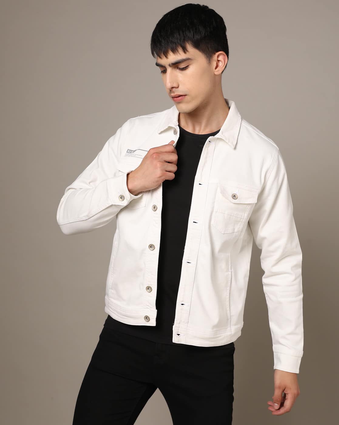 Buy White Jackets & Coats for Men by SPYKAR Online | Ajio.com