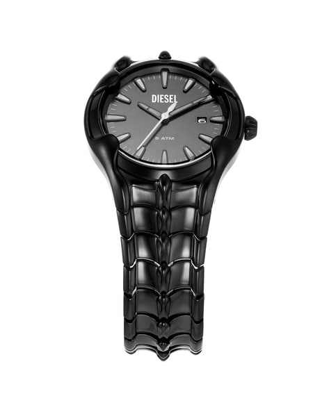 Buy DIESEL Vert Analogue Watch - DZ2187 | Black Color Men | AJIO LUXE