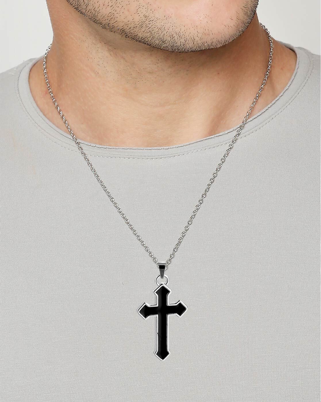 Buy Silver Chains for Men by Fabula Online | Ajio.com