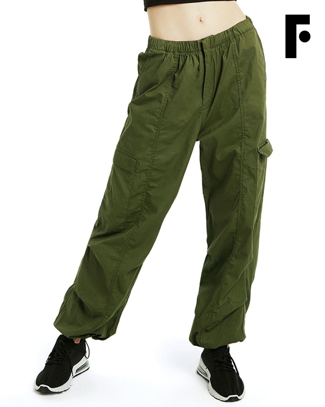 Buy BIG BEAR Trendy Active Cargo Pants for Women with Elasticated Bottom  Online at Best Prices in India - JioMart.