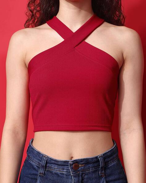 Buy Red Tops for Women by Purvaja Online