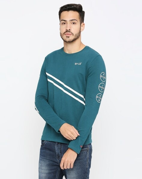 Teal discount sweatshirt mens