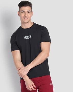 u.s. polo assn. Men Brand Print Crew-Neck T-Shirt-picture-33