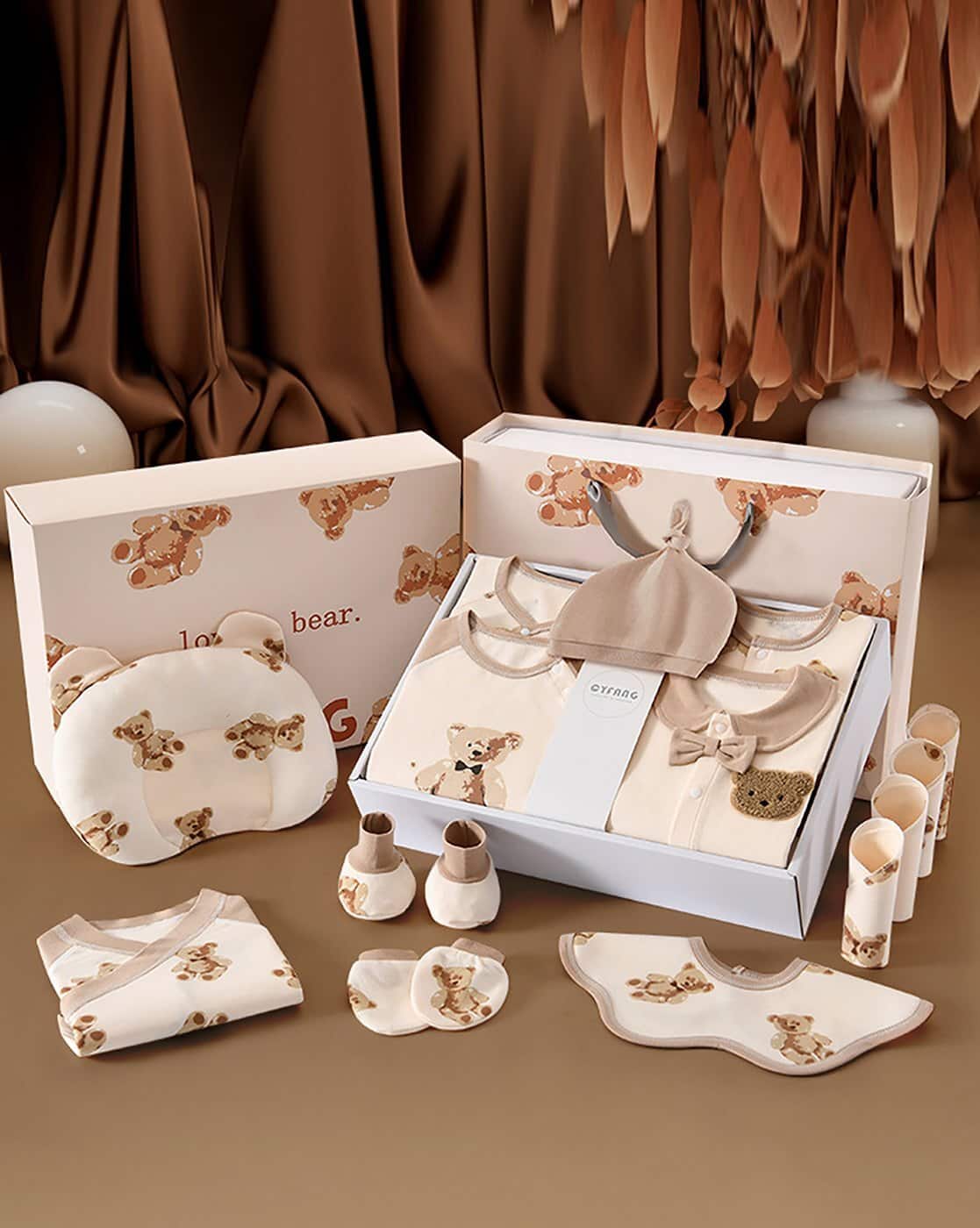 Buy Brown Sets for Infants by Little Surprise Box Online | Ajio.com