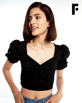 Buy Black Tops for Women by FOUNDRY Online