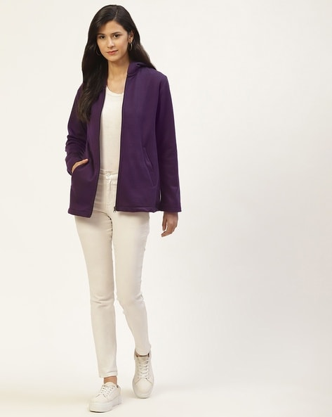 Buy Purple Jackets & Coats for Women by Belle Fille Online
