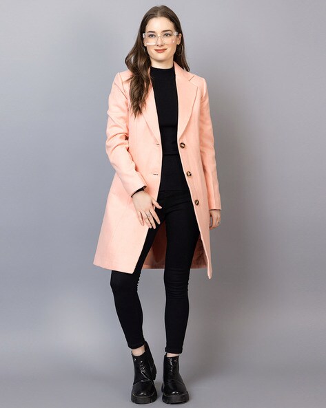 Peach duster cheap coat