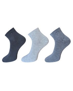 usoxo Pack of 3 Men Ankle-Length Socks-picture-53