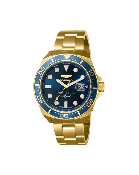 Invicta 18k gold online watch