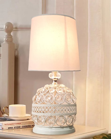 Illuminate Your Studious Side and Home Decor with HOMESAKE Dazzling Crystal Table Lamp