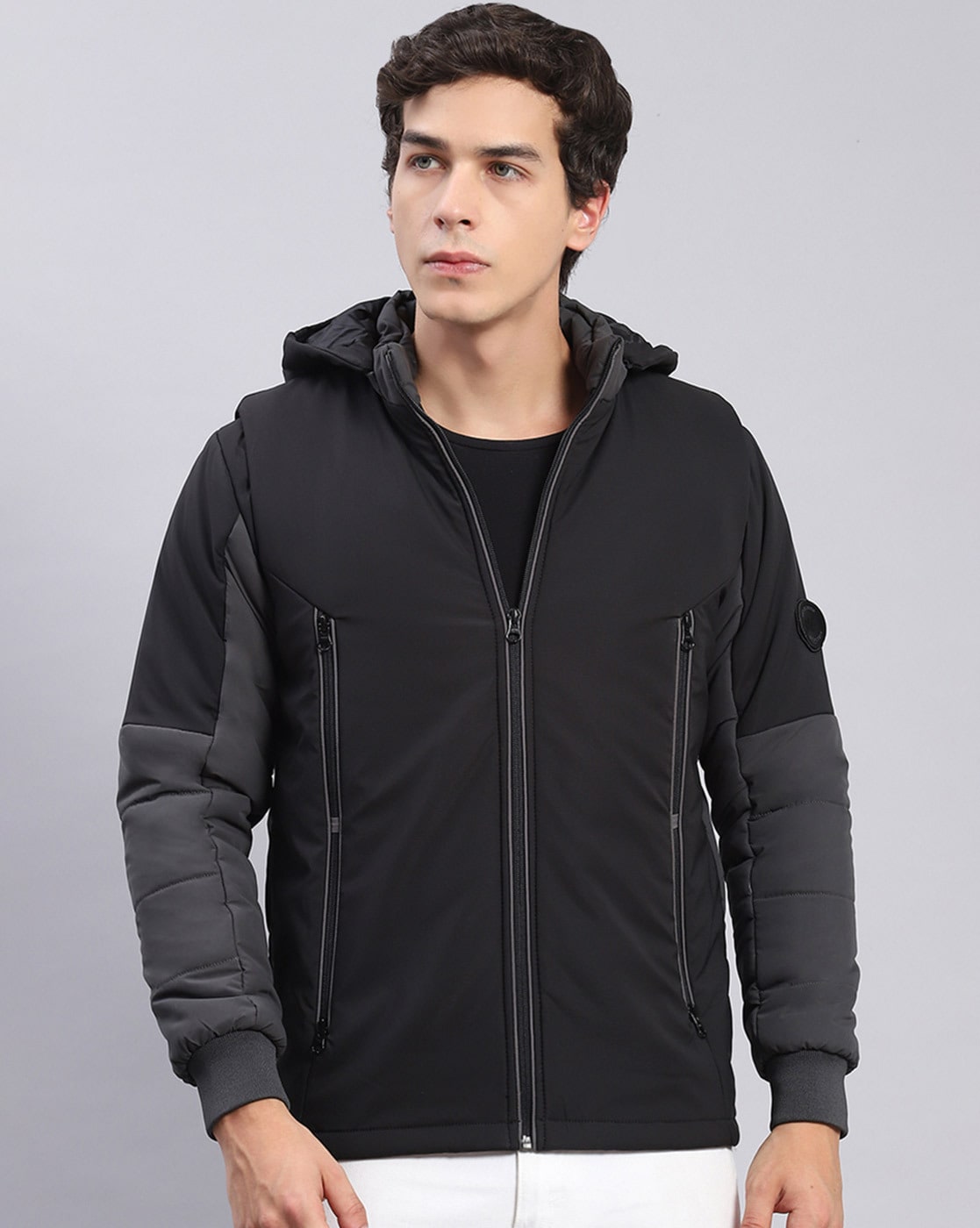 Buy Black Jackets & Coats for Men by MONTE CARLO Online