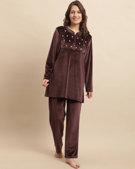 Velour pyjamas womens new arrivals