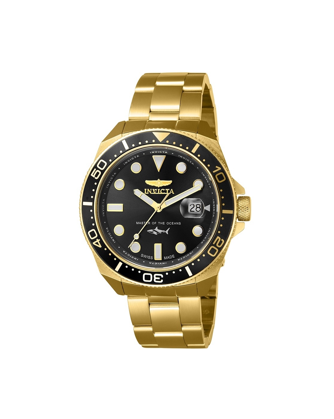 Gold invicta hot sale