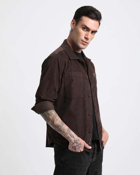 Buy Brown Shirts for Men by THE BEAR HOUSE Online