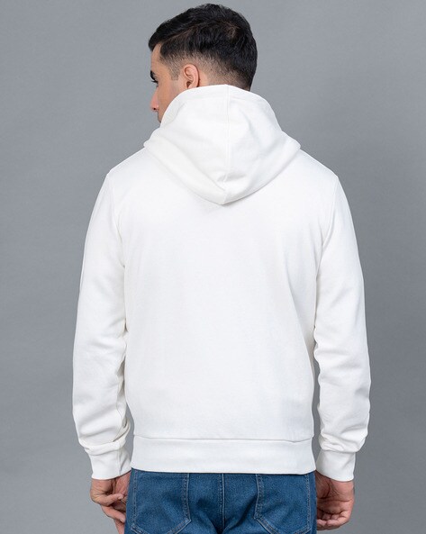 Off white store hoodie back